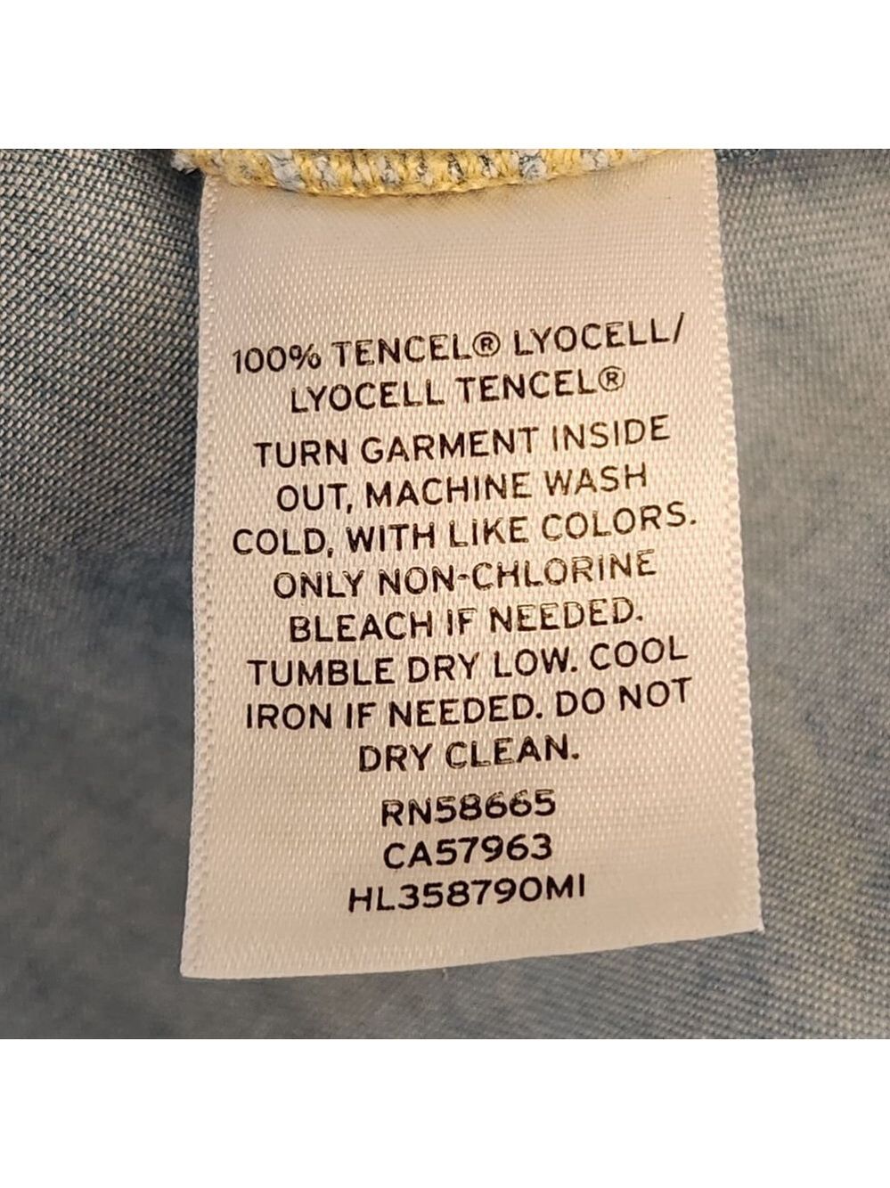 Women's Chelsea28 Blue Off Shoulder Ruffle Dress Size XS denim chambray layered - Picture 10 of 15